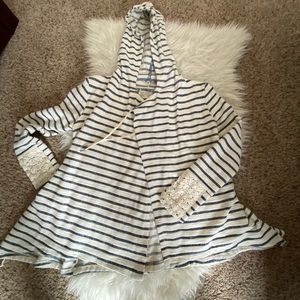 Saturday Sunday Anthropologie hooded sweatshirt